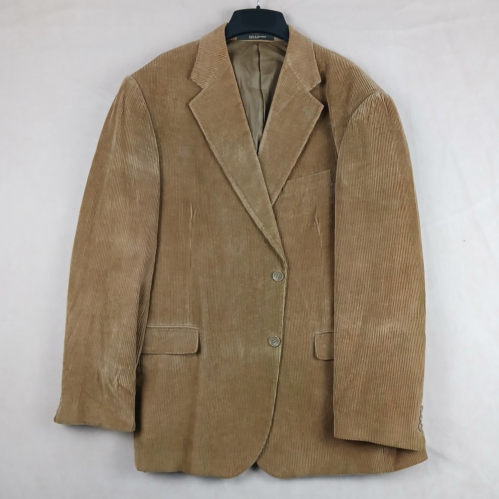 Croft & Barrow 44L Mens Blazer Corduroy 22x32 FLAWS
